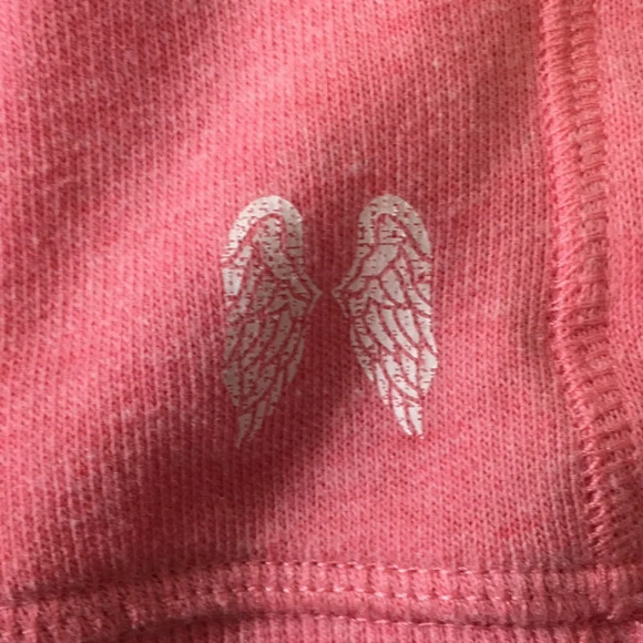 Victoria's Secret Pink‎ Love Hoodie Sweatshirt Womens Small Sequins Pullover - Picture 12 of 14